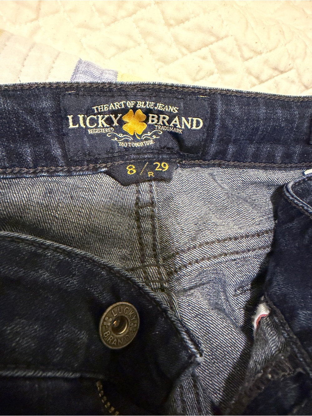 Lucky Brand Women's Dark Blue Jeans